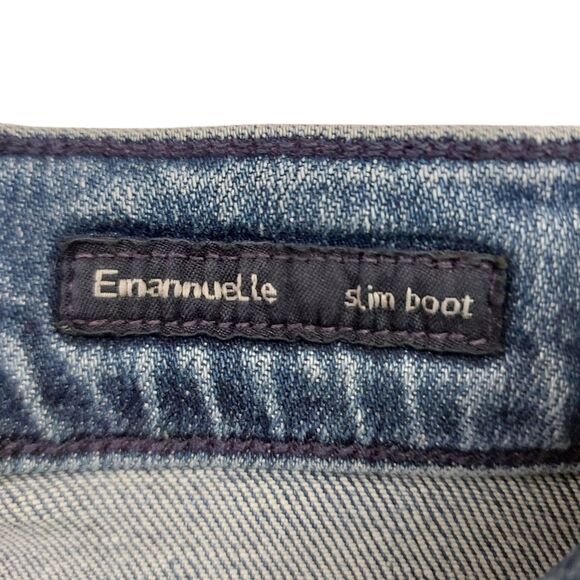 Citizens of Humanity Emannuelle Slim Boot Jeans Womens 24 Blue Stretch Comfort - Picture 5 of 12